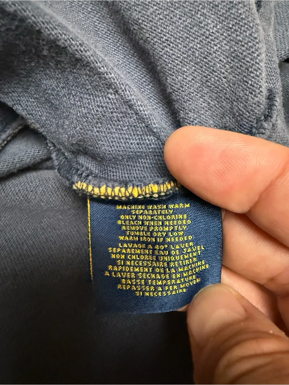 Ralph Lauren authentic embroidered